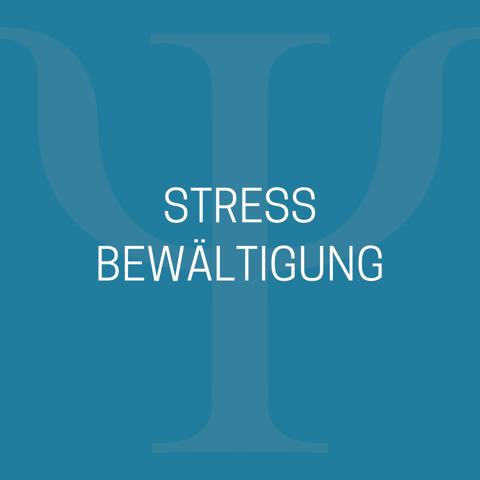 Info Stressbewältigung