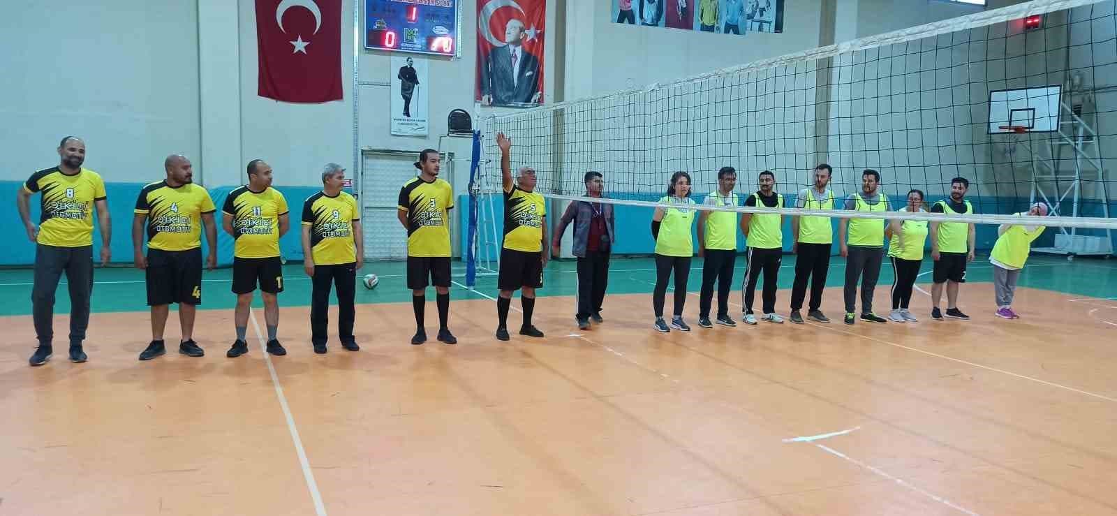 Sarıgöl’de voleybol heyecanı