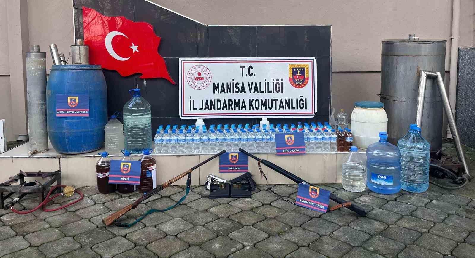 Manisa’da sahte içki tacirlerine geçit yok