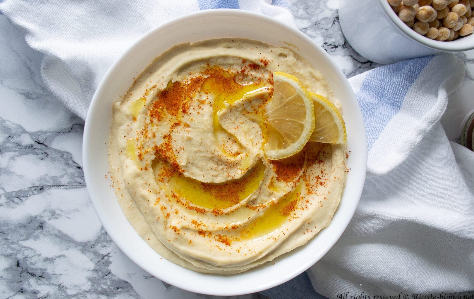 Hummus di ceci cremoso Bimby