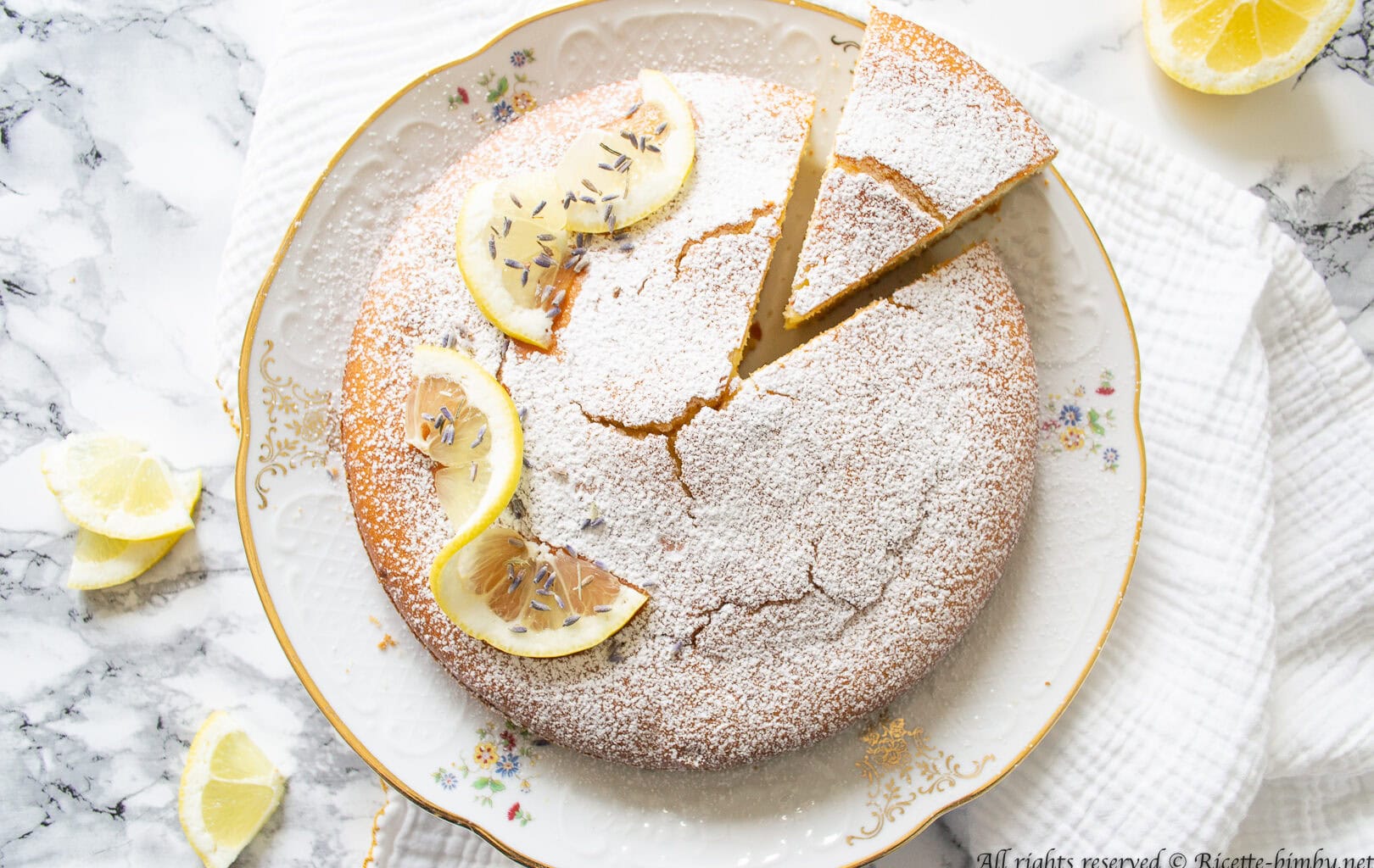 Torta ricotta e limoncello Bimby