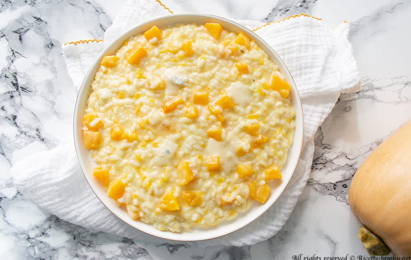 Risotto alla zucca e gorgonzola Bimby