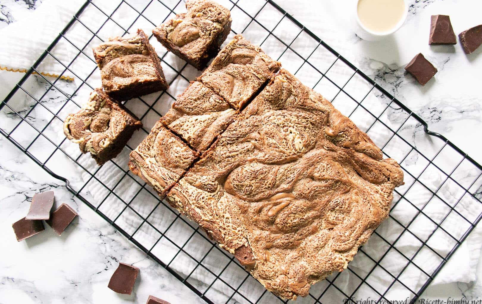 Brownies al cioccolato e tahina Bimby