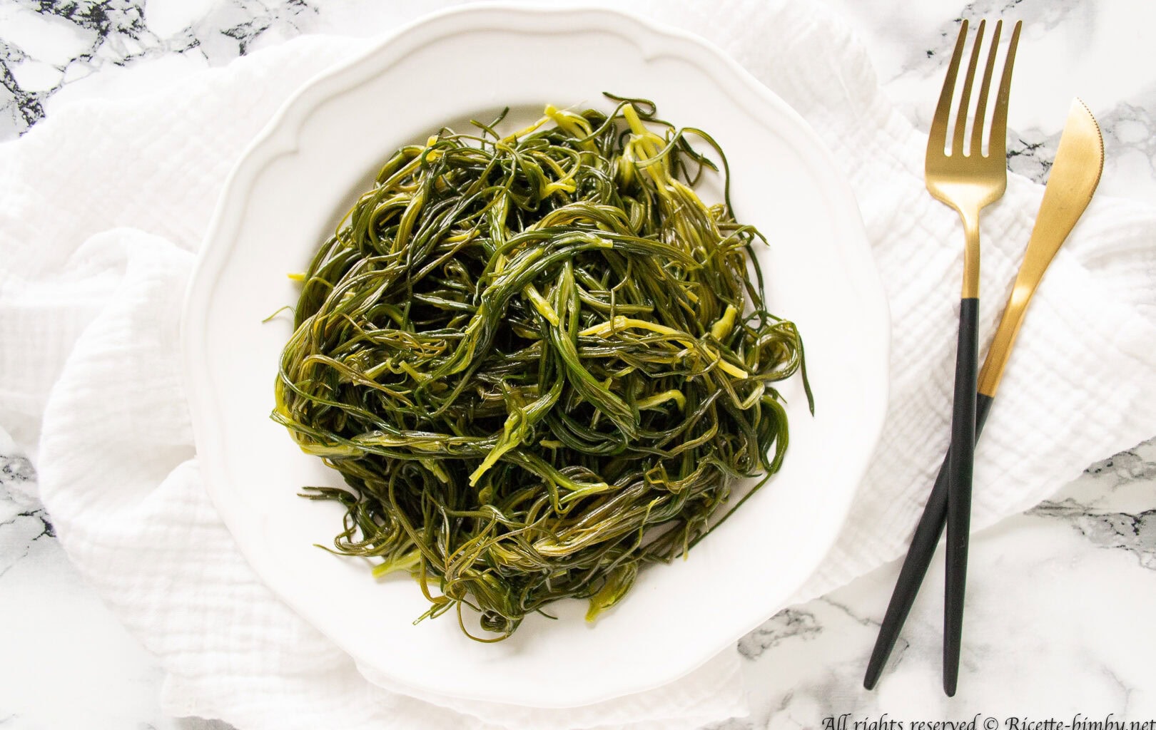 Agretti al vapore Bimby
