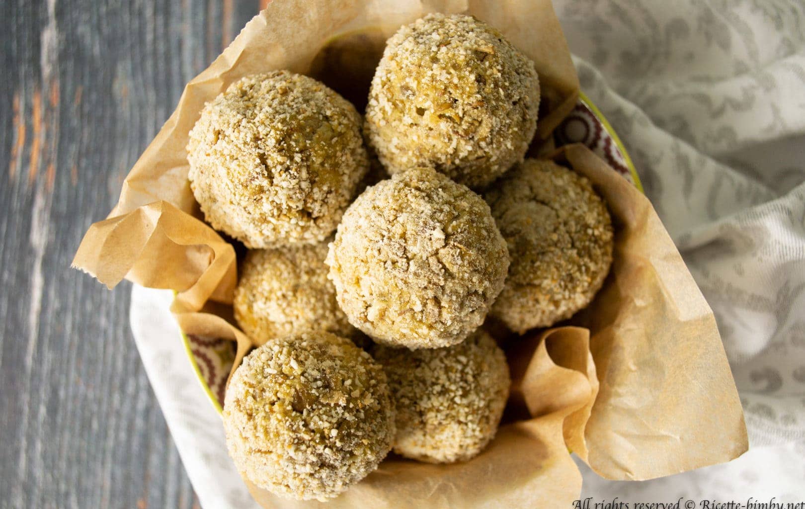 Polpette di lenticchie Bimby