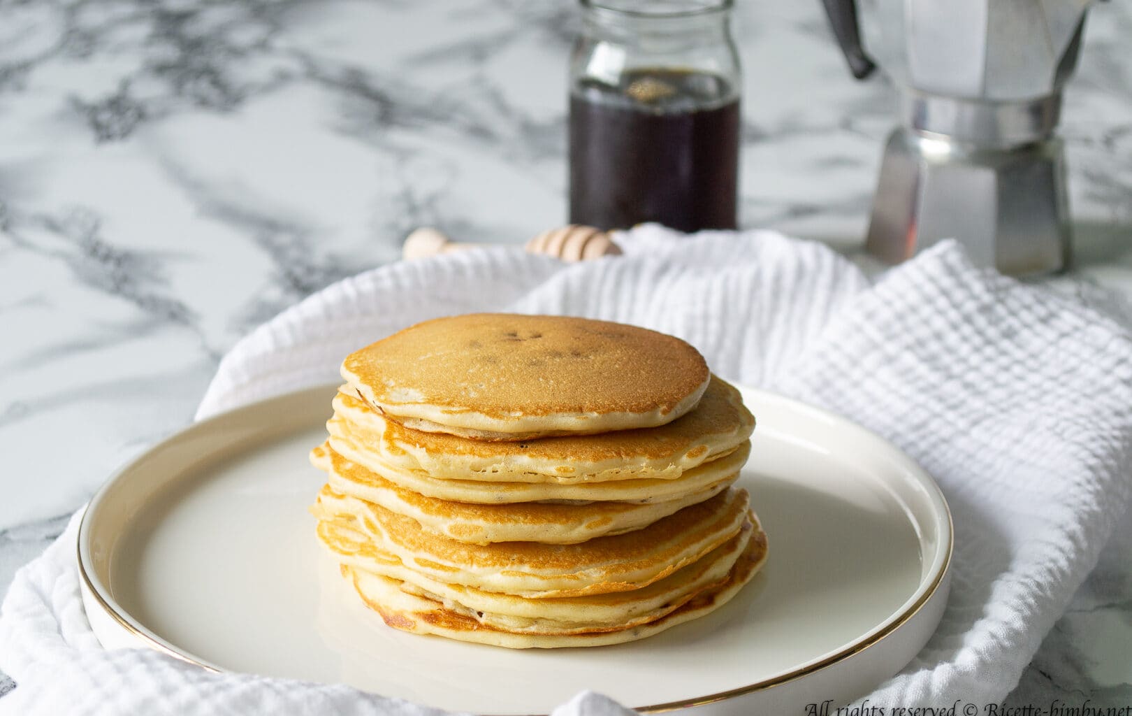 Pancake con gocce di cioccolato Bimby