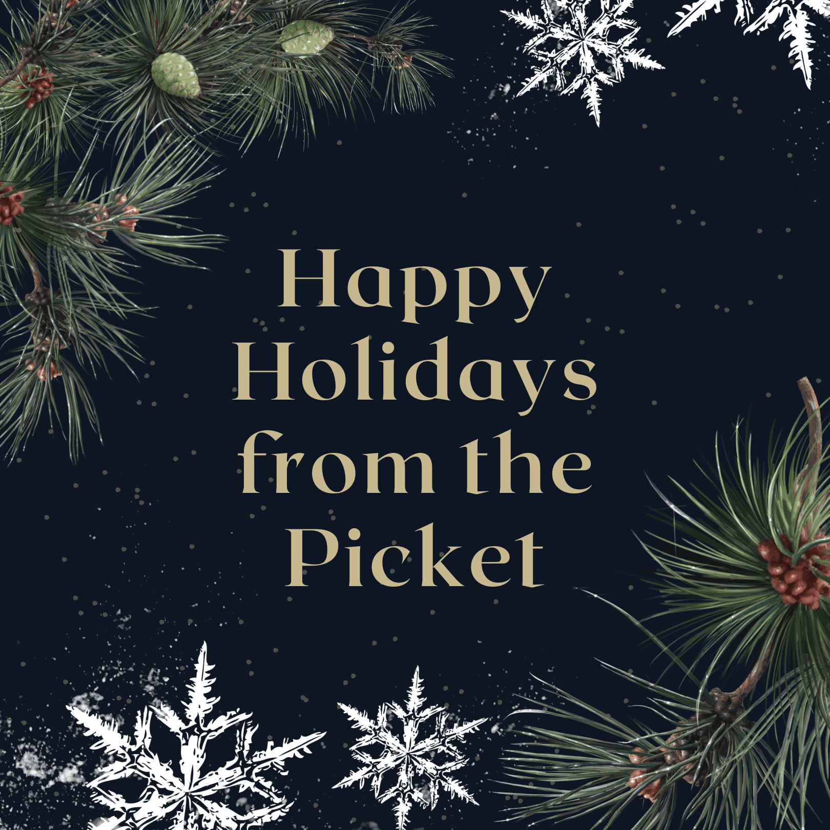 EDITORIAL: Happy Holidays