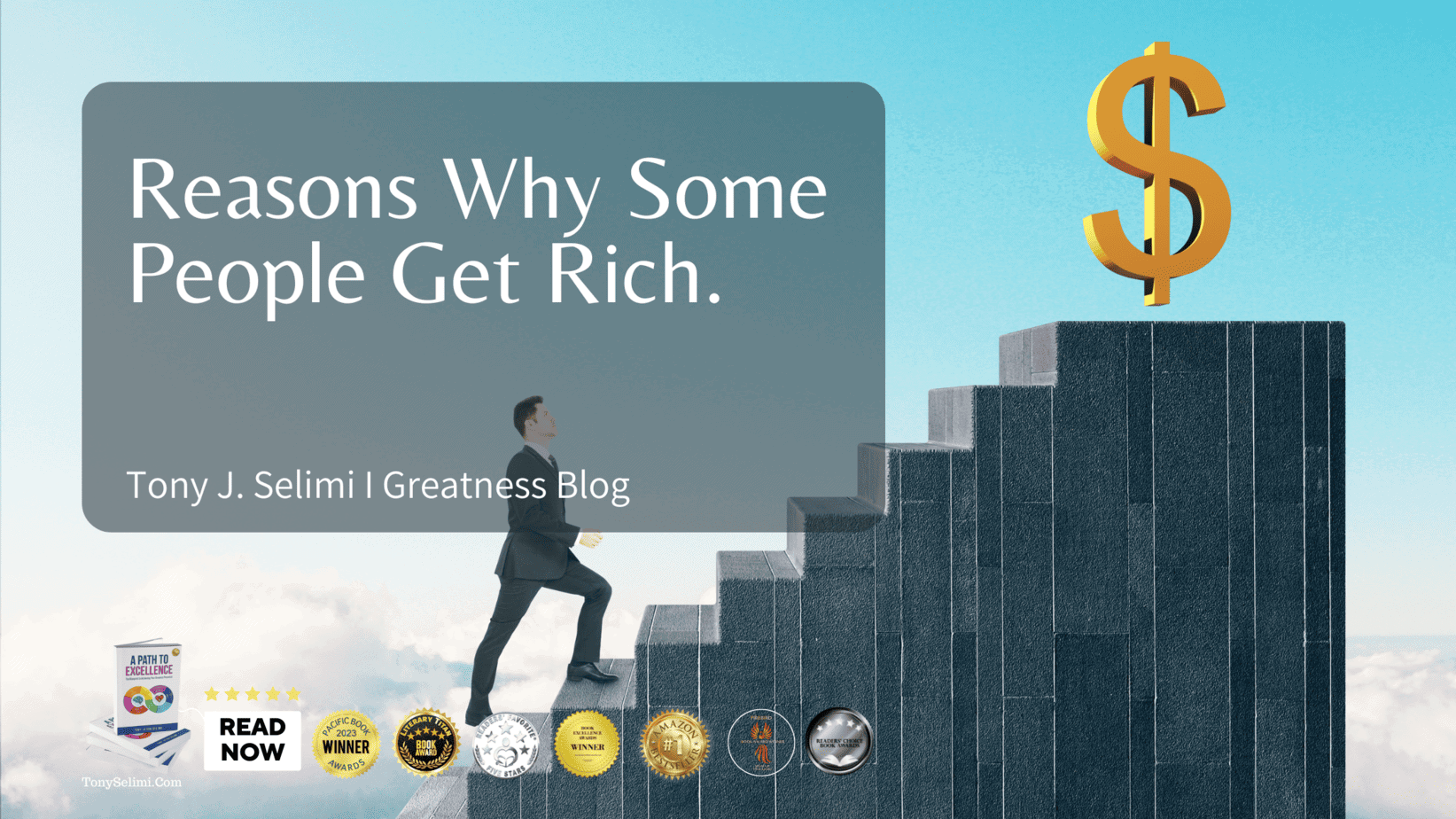 The Secret to Becoming Financially Wealthy: Unveiling the Eight Reasons Some People Get Rich, Backed by Science and Expertise by Tony J. Selimi