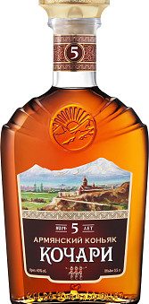 Коньяк Кочари 5 лет 0,5 л