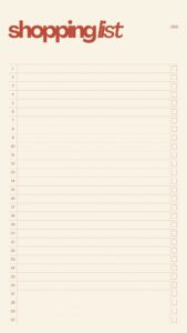 Quick and Healthy Meal Prep Ideas: Simplify Your Week with Nutritious and Delicious Meals 11 Simple Shopping List