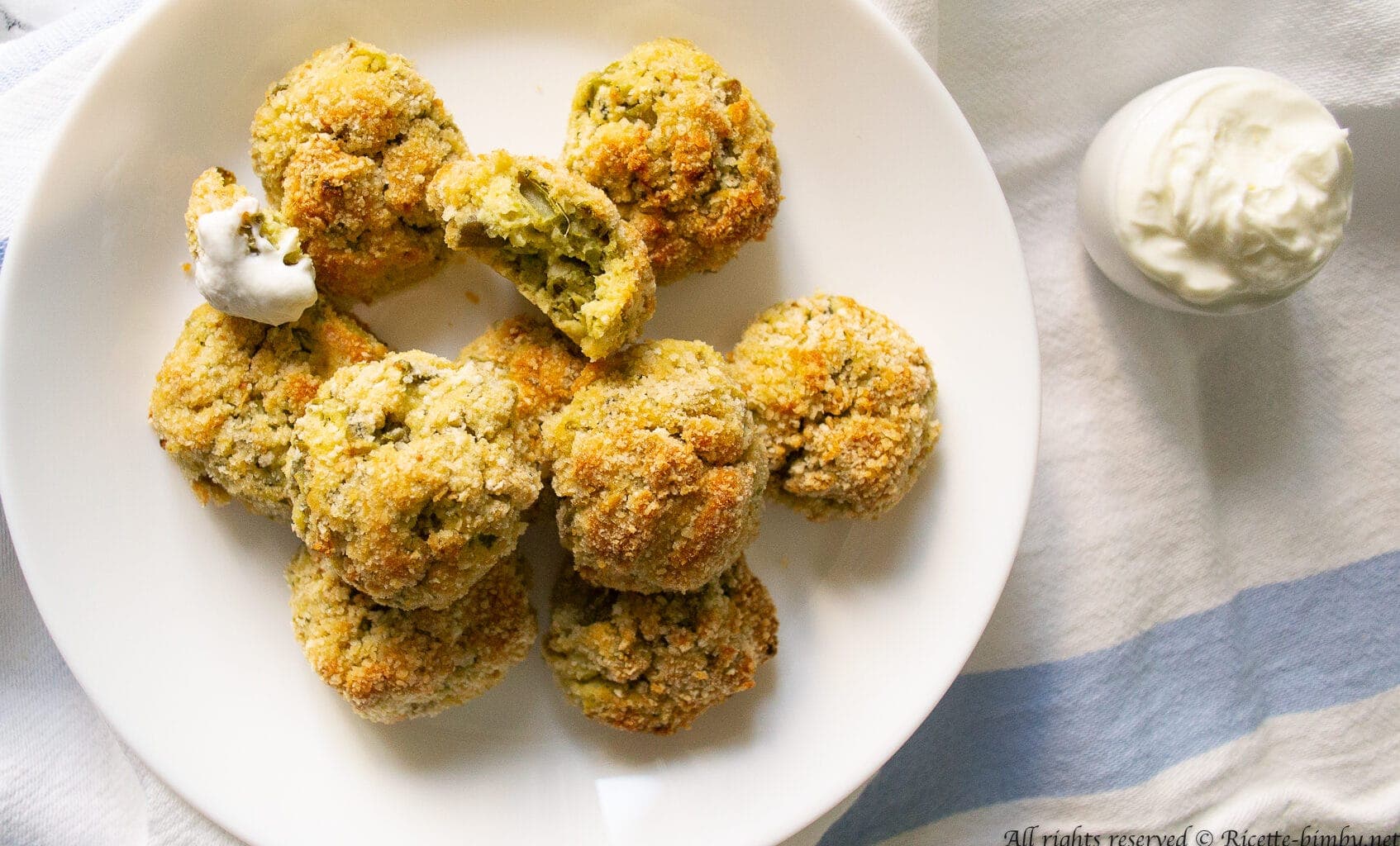 Polpette di patate e fagiolini Bimby