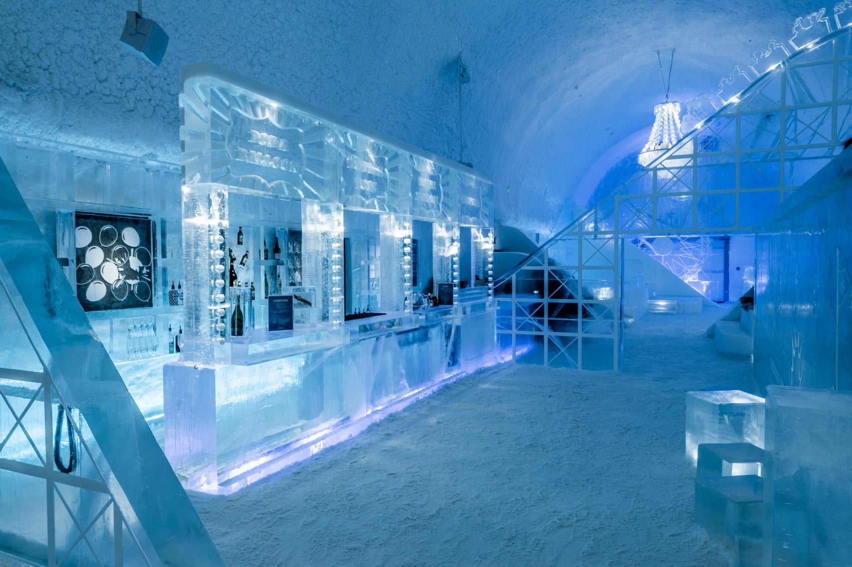 Ice Hotel Bar