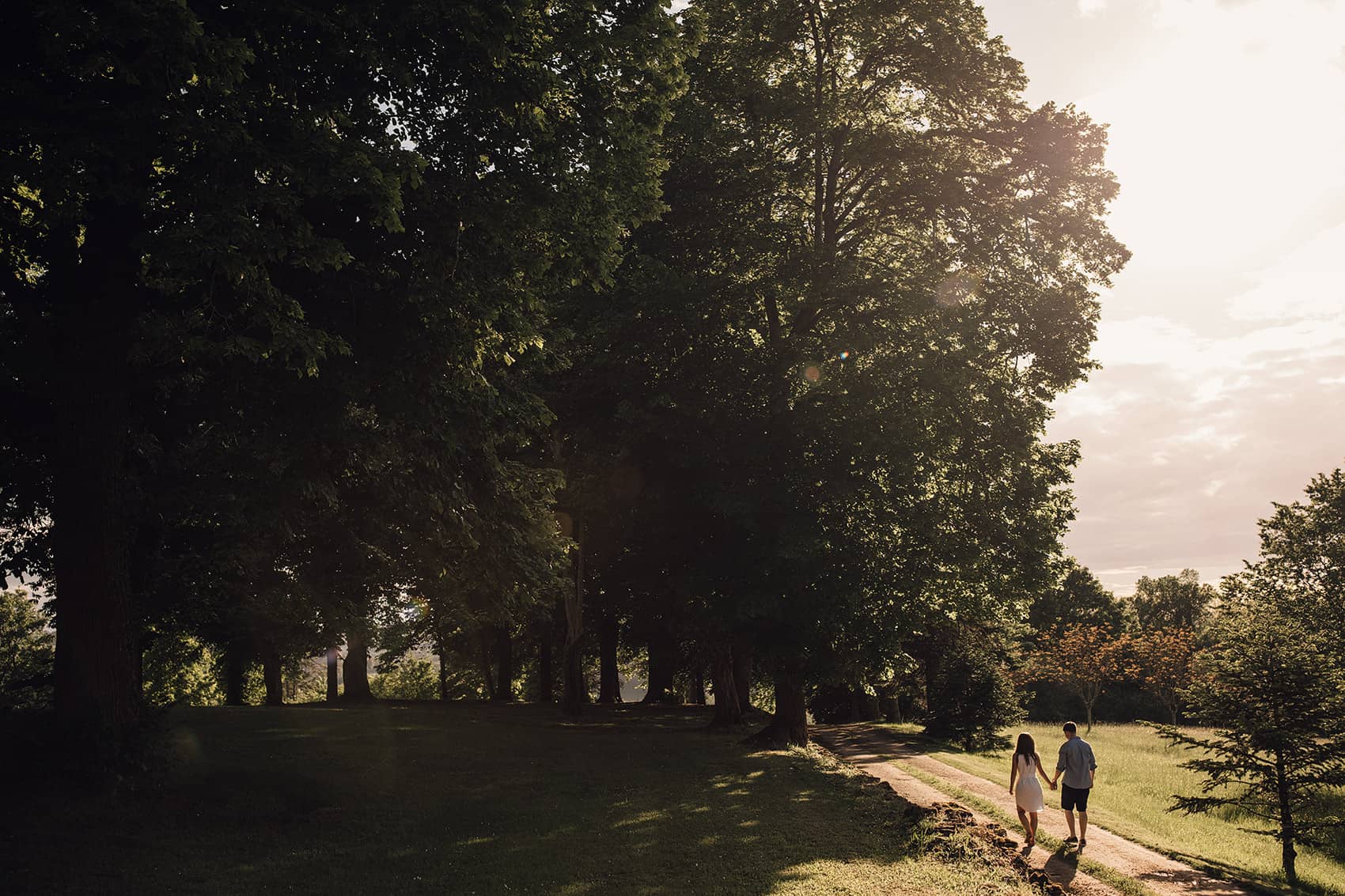 chateau de cazenac engagement shoot