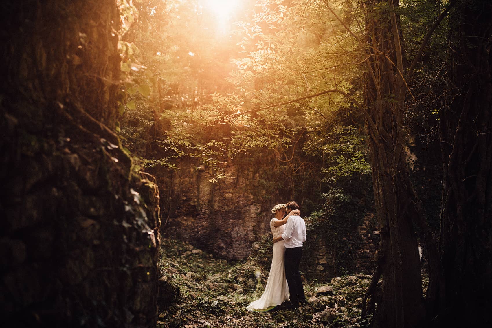 chateau de queille wedding photography