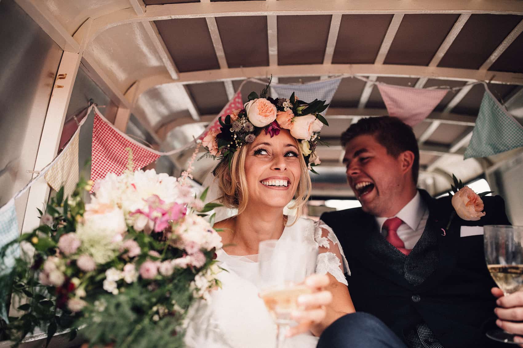 floral crown wedding ideas