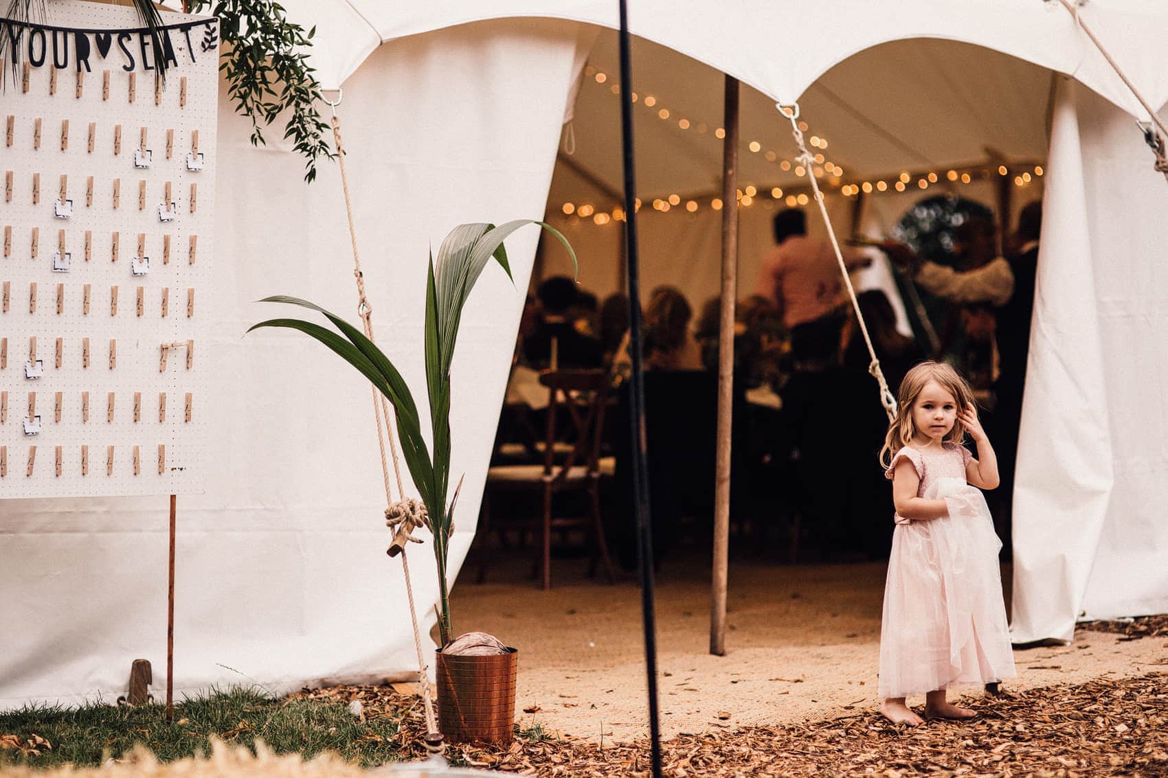 Sperry tent wedding