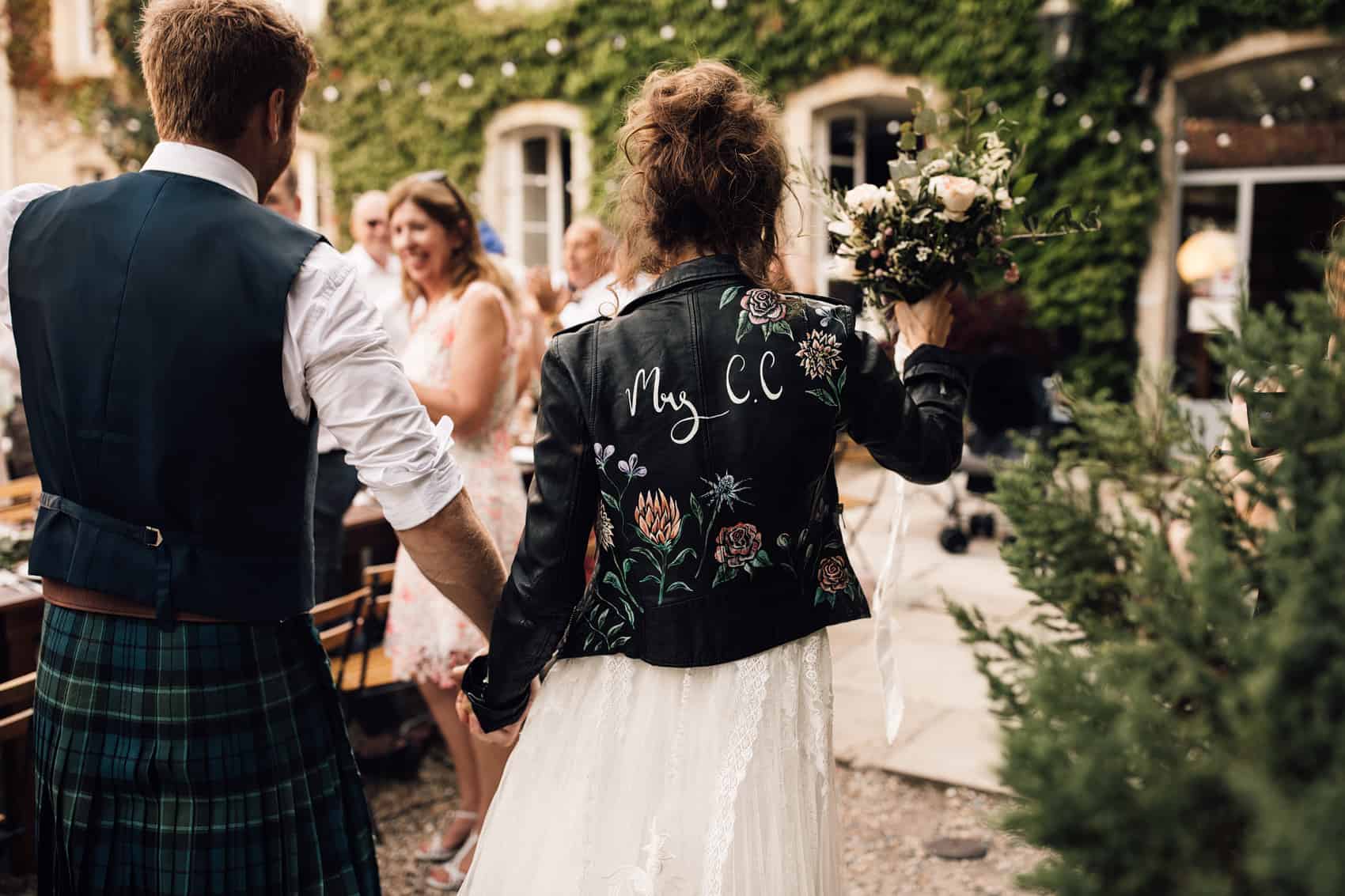 brides leather jacket