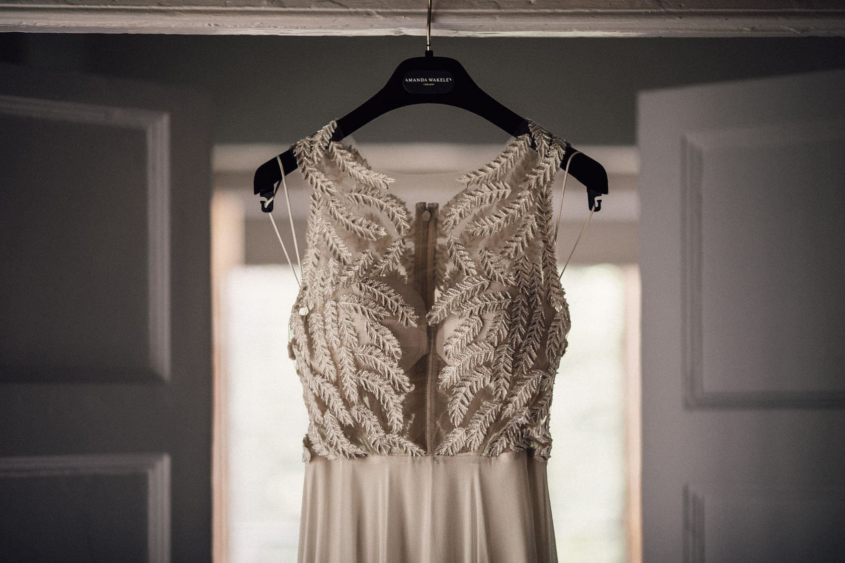 Amanda Wakeley wedding gown