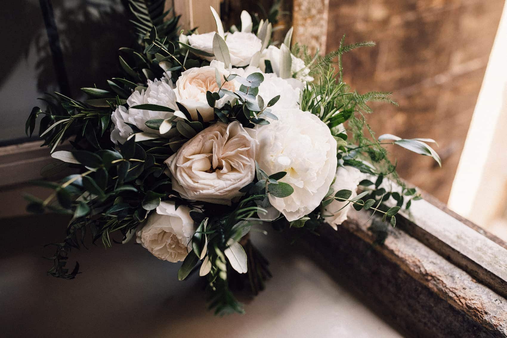 pastel boho floral wedding bouquet 