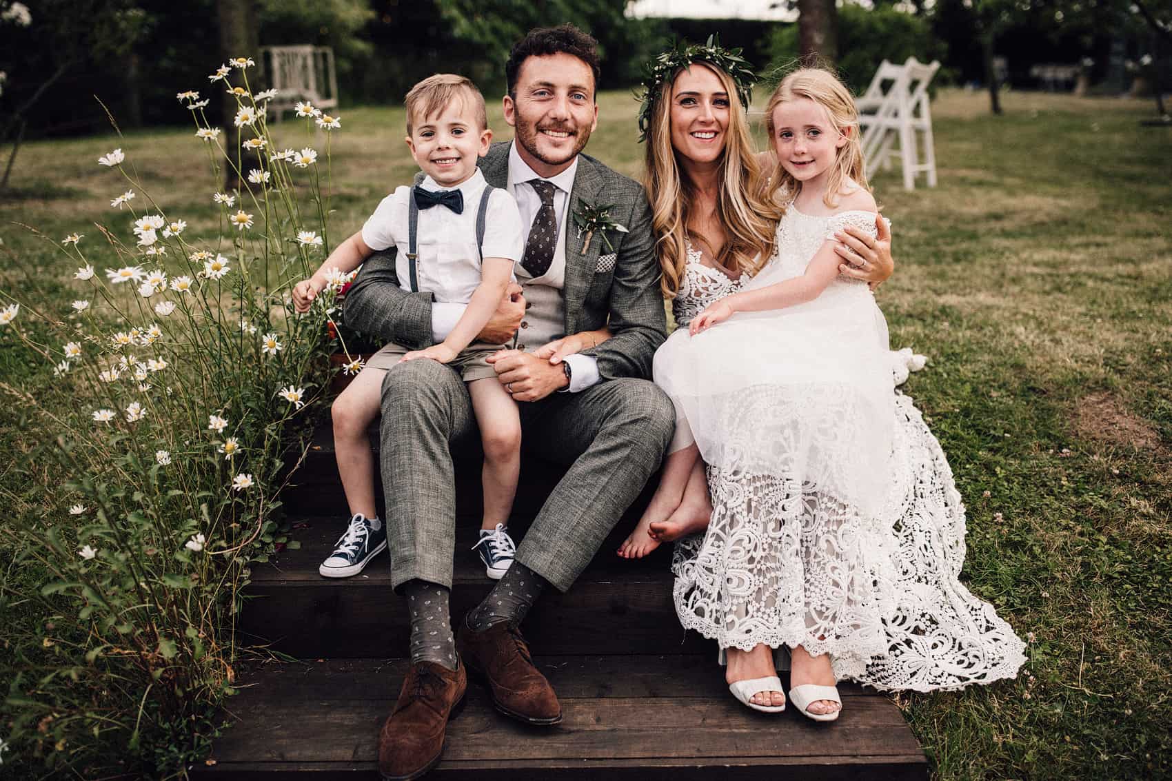 English summer garden wedding