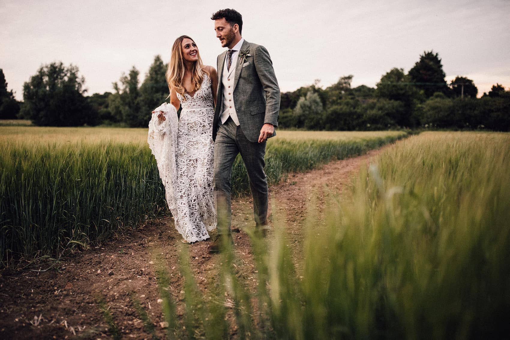 English summer garden wedding