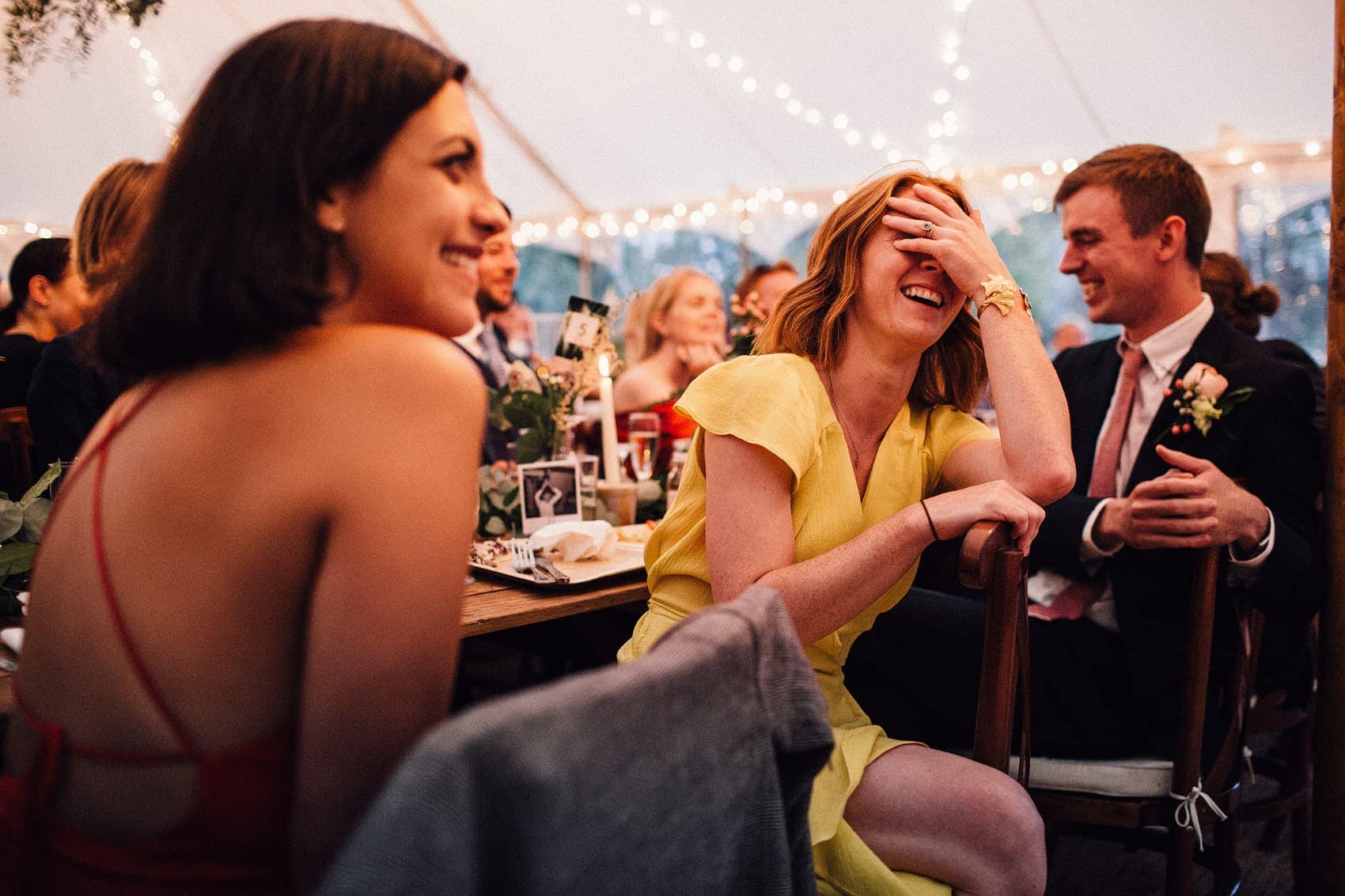 Sperry tent wedding