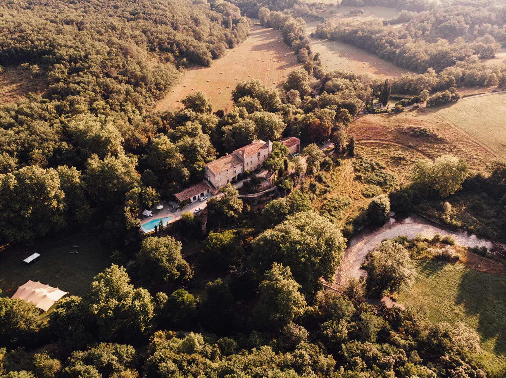 chateau de quielle wedding venue south of france