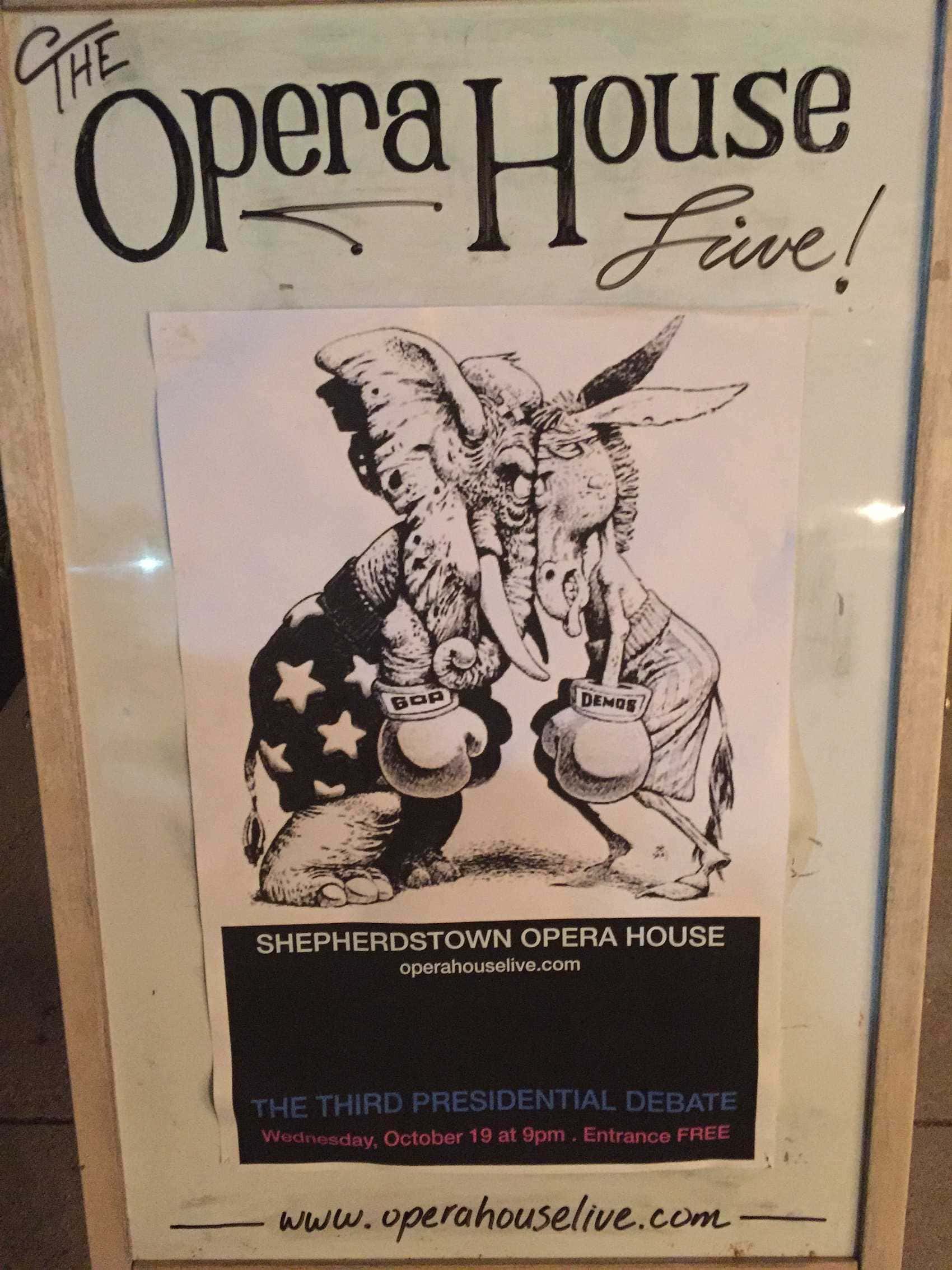 Final Presidential Debate Hosted by the Opera House