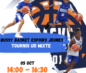 Tournoi Bussy Basket Esoirs jeunes