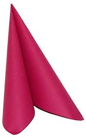 165564 40cm 4ply CLASSIC NAPKINS FUCHSIA (6X50)