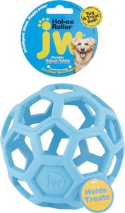 JW Pet Hol-ee Roller Dog Toy, Color Varies