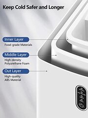 KUMIO  Countertop Ice Maker Machine with Self-Cleaning Function - Image 6