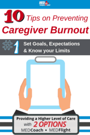10 tips on preventing caregiver burnout