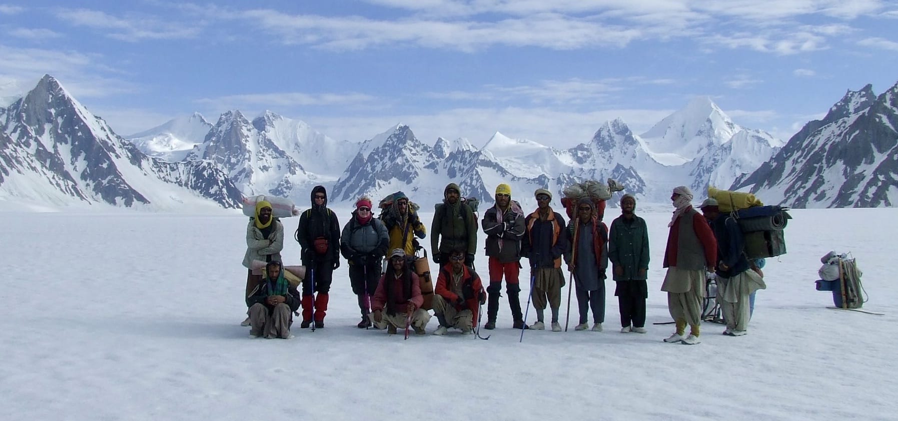 Snow lake and Hispar La trek