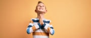 Little boy praying