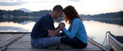 Praying couple
