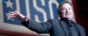 Comedian and actor Robin Williams performs at the 2008 USO World Gala