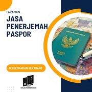 Jasa Penerjemah Paspor Profesional Berpengalaman