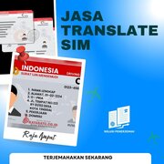 Jasa Translate SIM Terpercaya