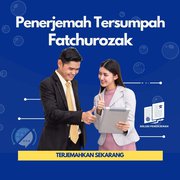 Penerjemah Tersumpah Fatchurozak Dan Alasan Memilihnya