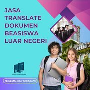 Jasa Translate Dokumen Beasiswa Luar Negeri Profesional