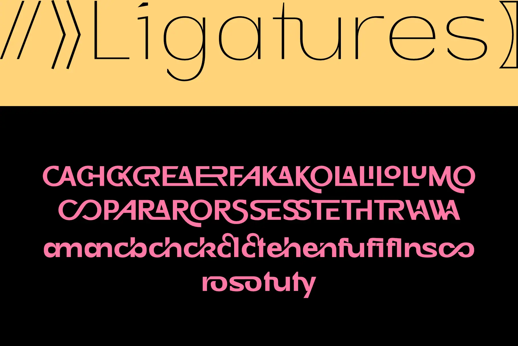 Honick is a clean and modern geometric sans serif font