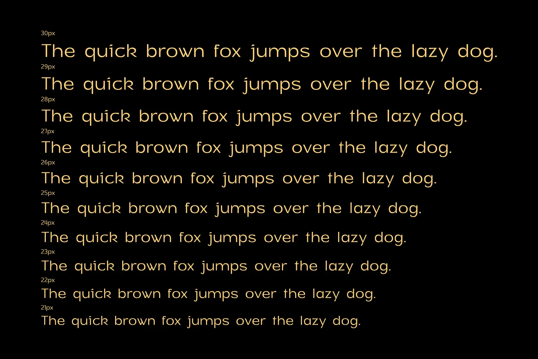 Honick is a clean and modern geometric sans serif font