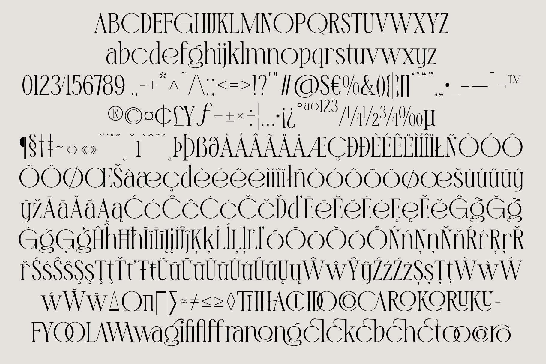 Delazo Classic Beauty Elegant Serif