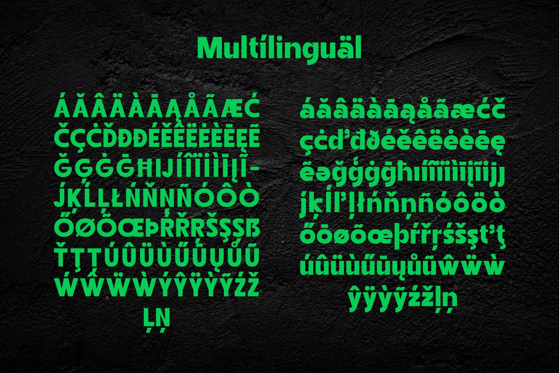 Monstelo – Bold Modern Font