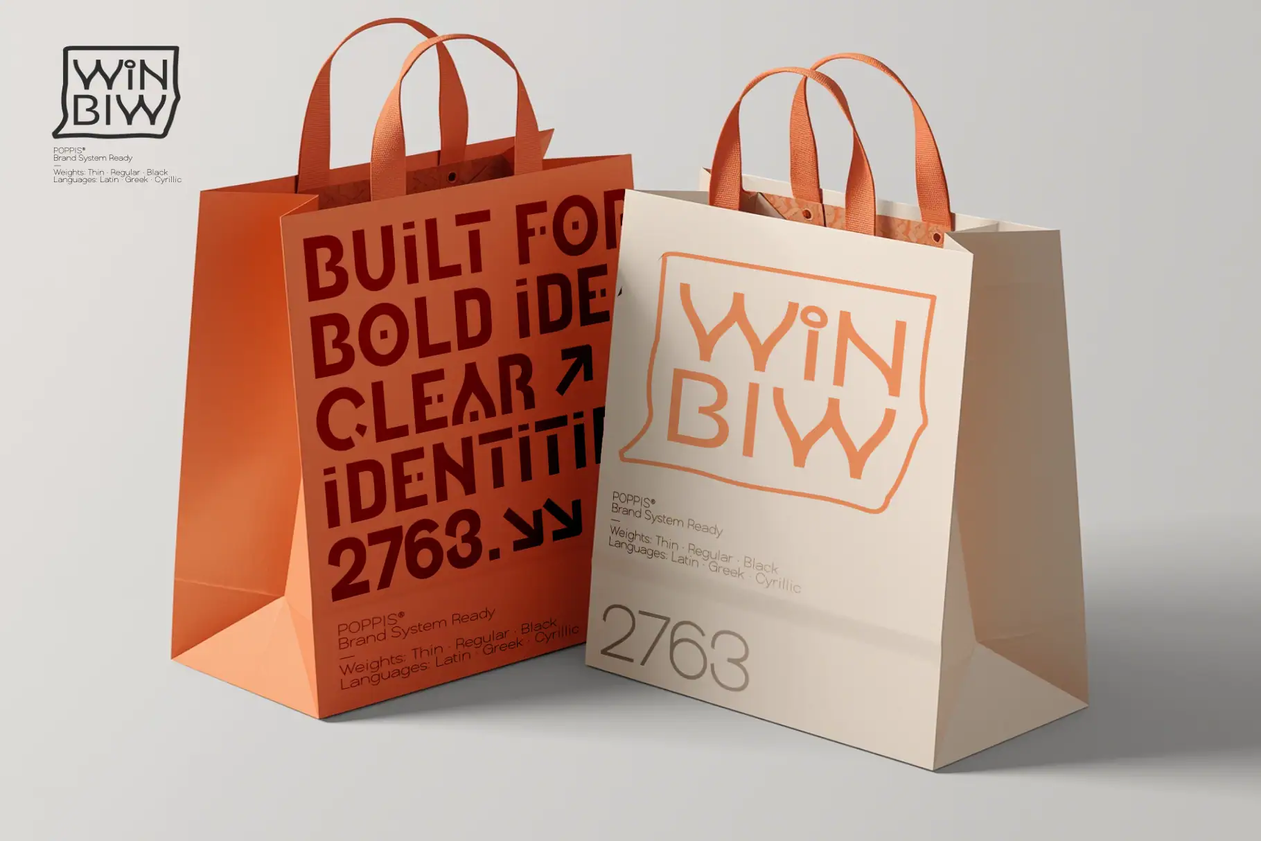 Poppis – Modern Geometric Sans Serif with Cyrillic