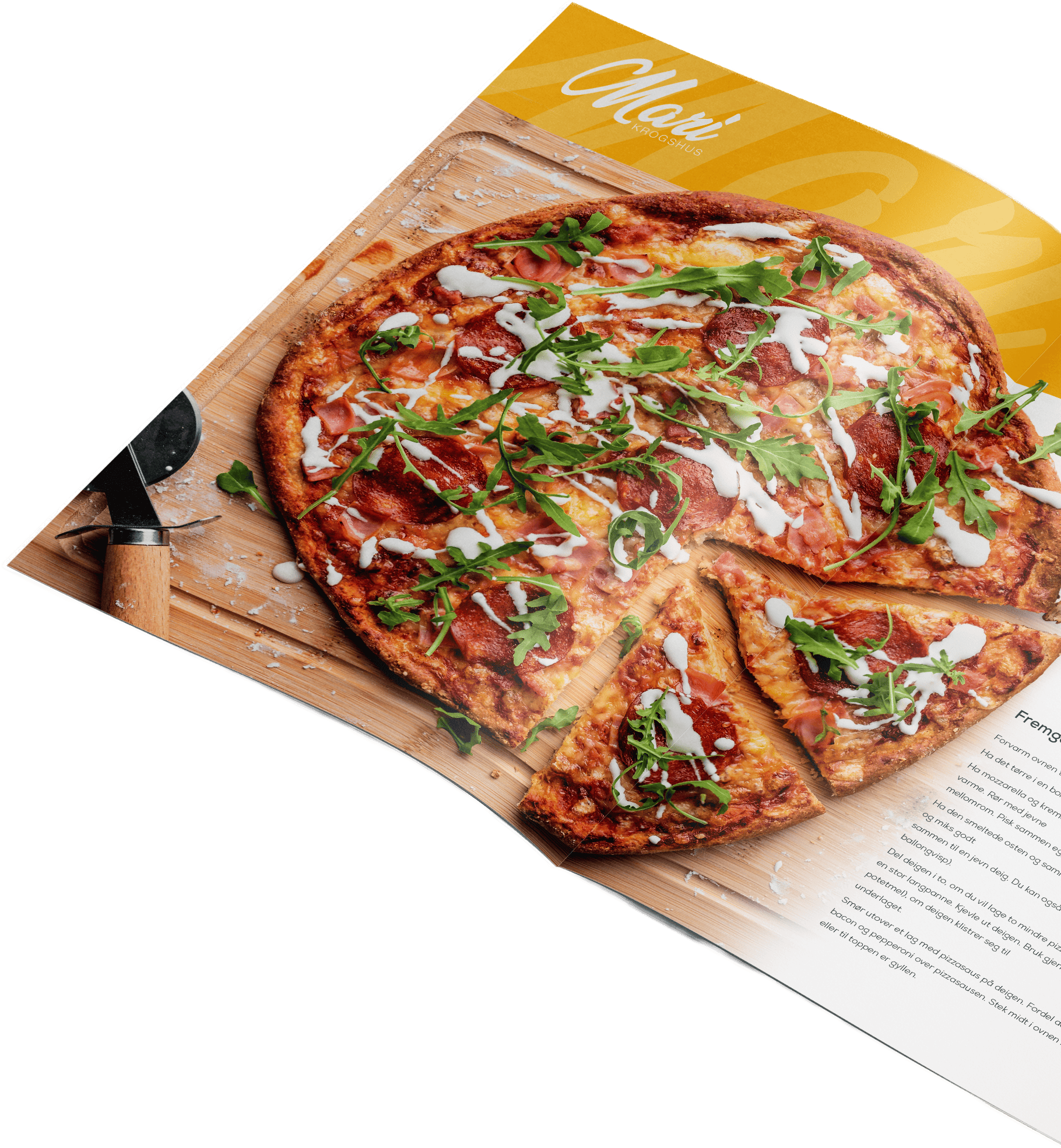 wydrukowany katalog lub folder w postaci raportu lub broszury