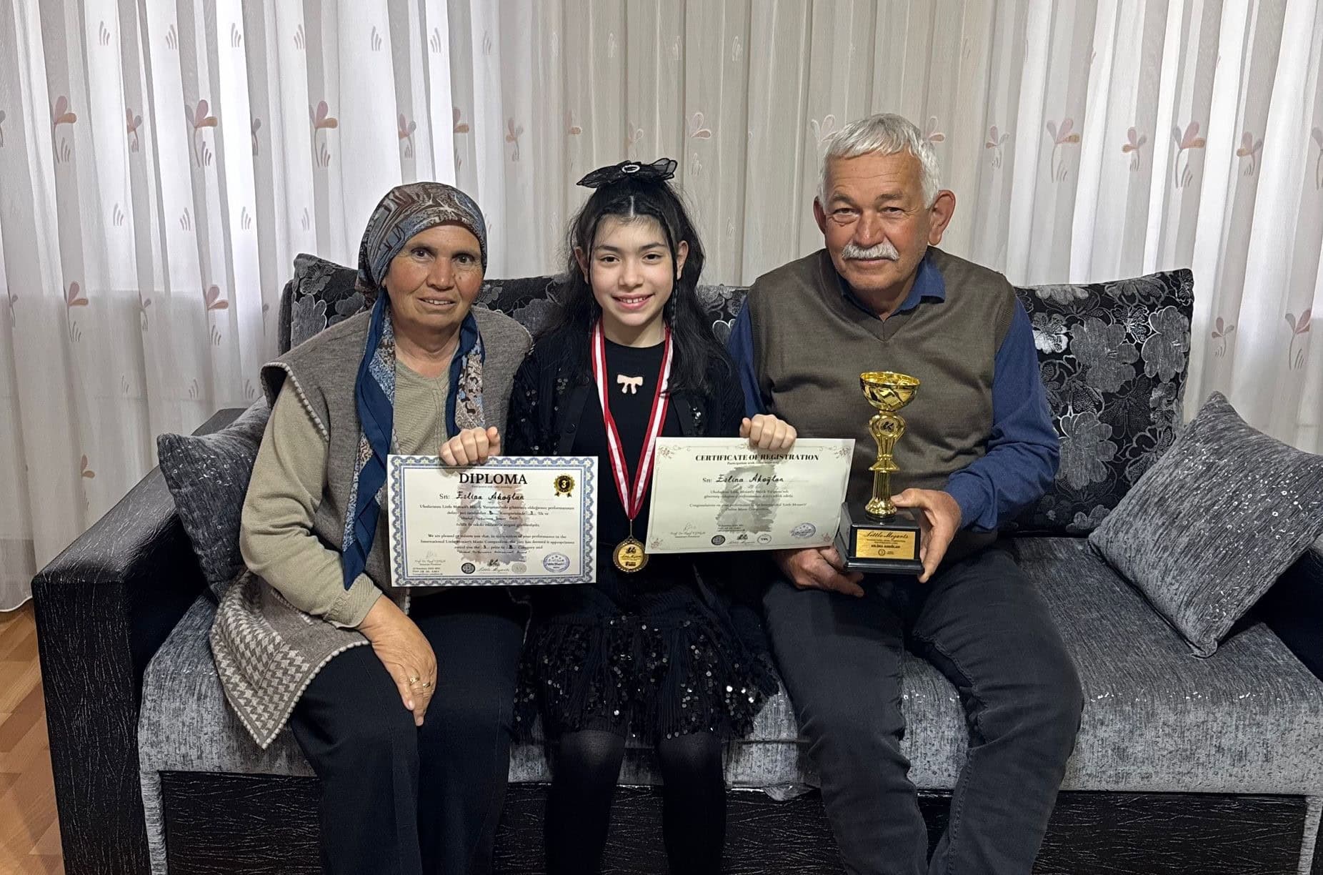 Manisalı minik piyanistten uluslararası başarı