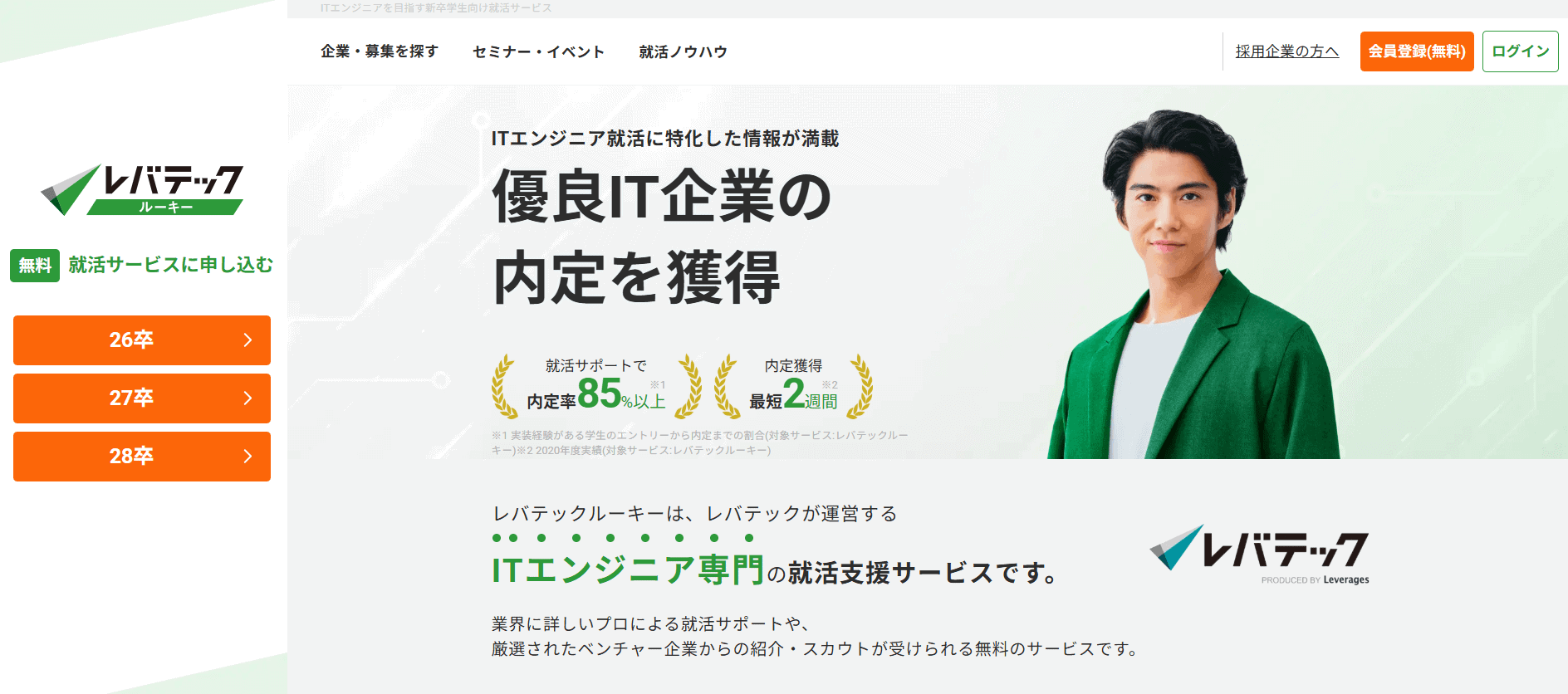 レバテックルーキー