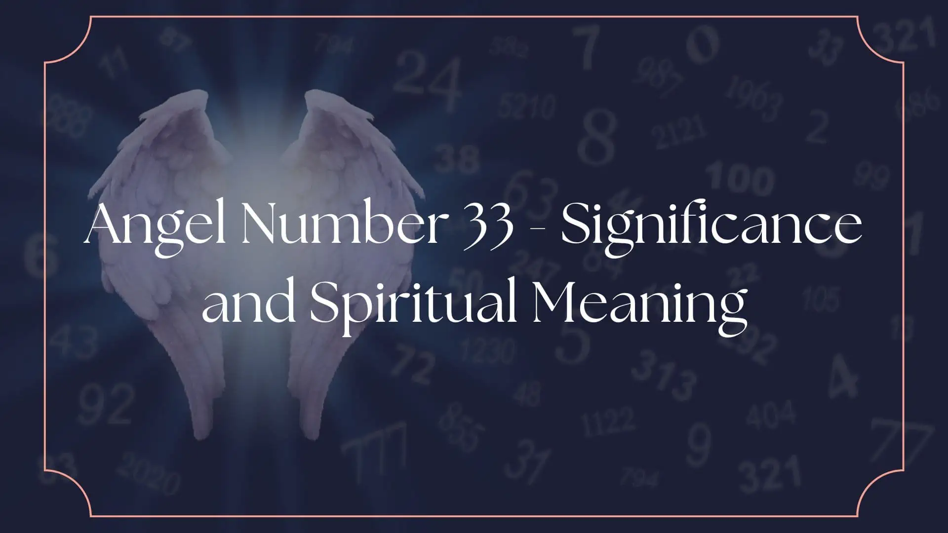 angel number 33 featured